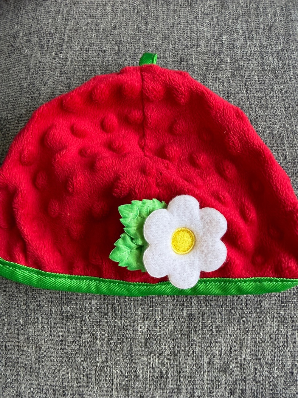 ADORABLE 🌼🍓 STRAWBERRY 🍓🌼 2PC INFANT COSTUME SIZE 3-6 MONTHS 🌟LIKE NEW🌟 - Picture 12 of 13